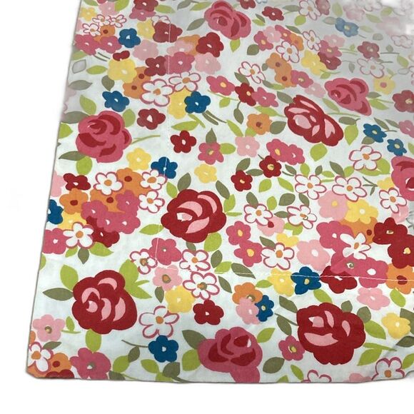 POTTERY BARN Pillow Euro Sham Floral  Flowers Colorful 29 x 30 inches - Picture 4 of 7